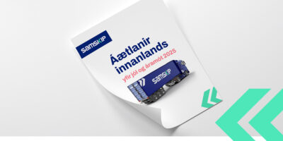 Áætlun aksturs innanlands fyrir jól og áramót 2025